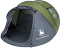 HUI LINGYANG 6 Person Pop Up Tent - Instant Waterproof Shelter