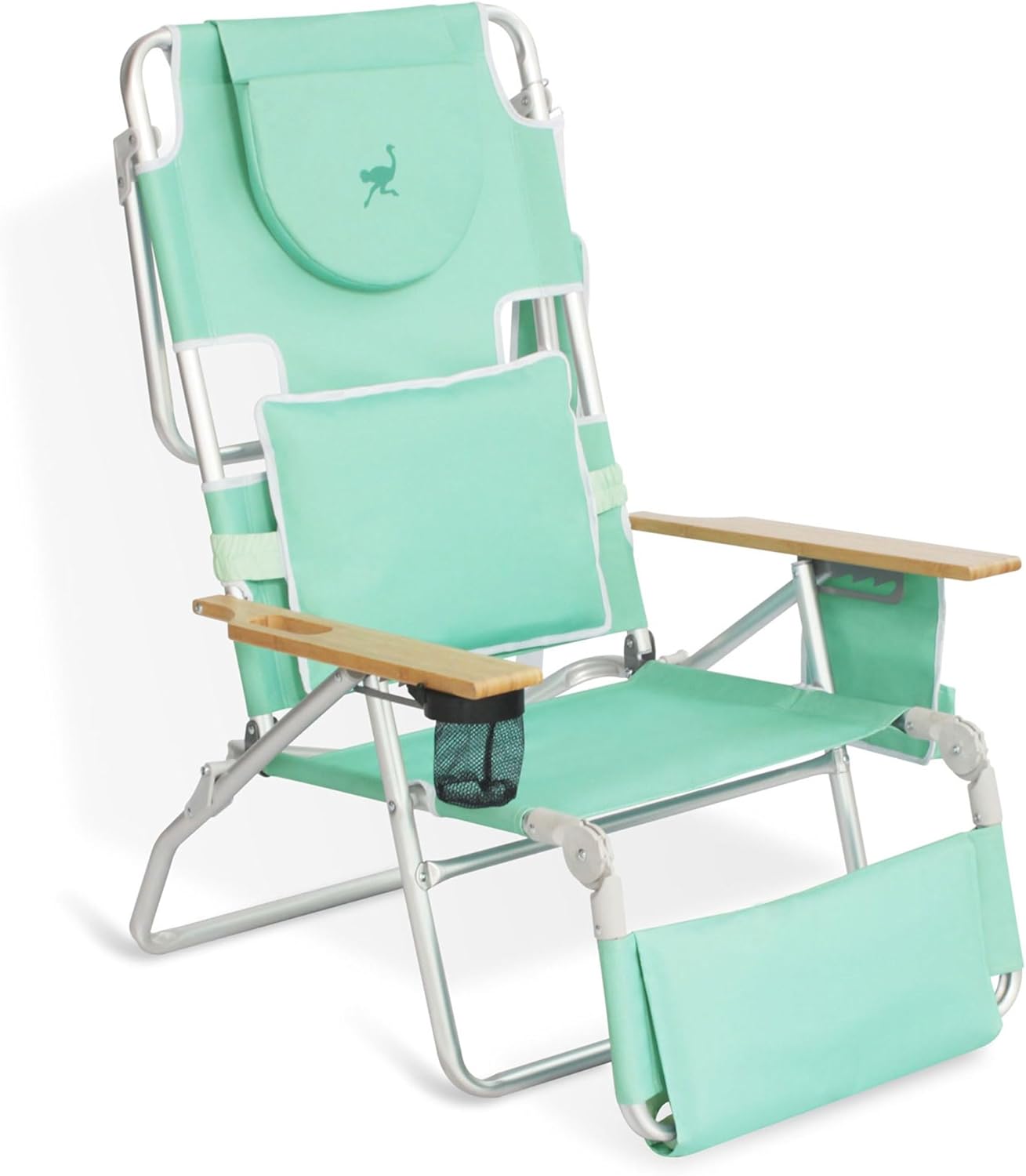 Ostrich Deluxe Reclining Lounge Chair - Ultimate Beach Comfort
