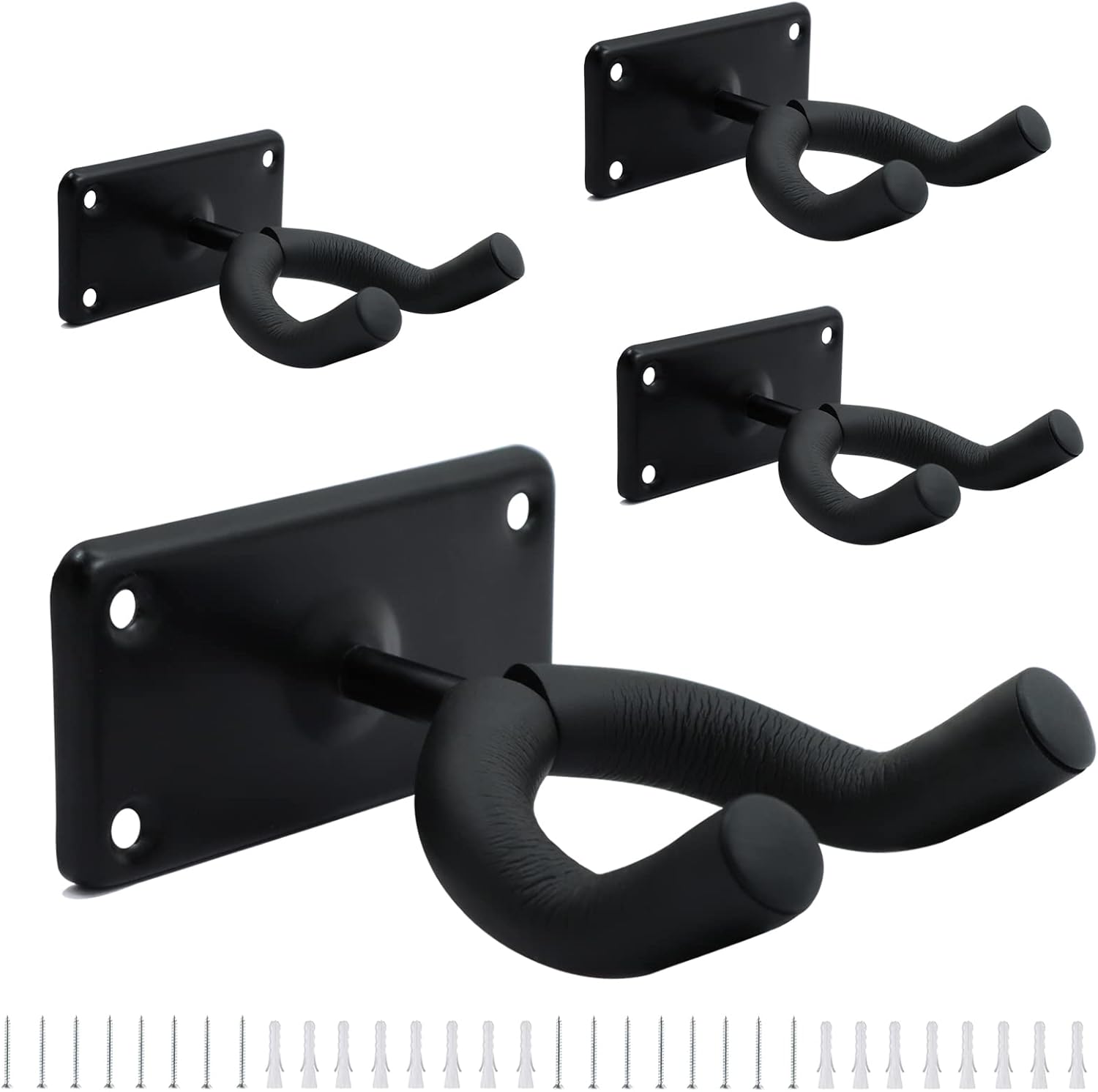 Space-Saving Skateboard Wall Mount - 4 Pack