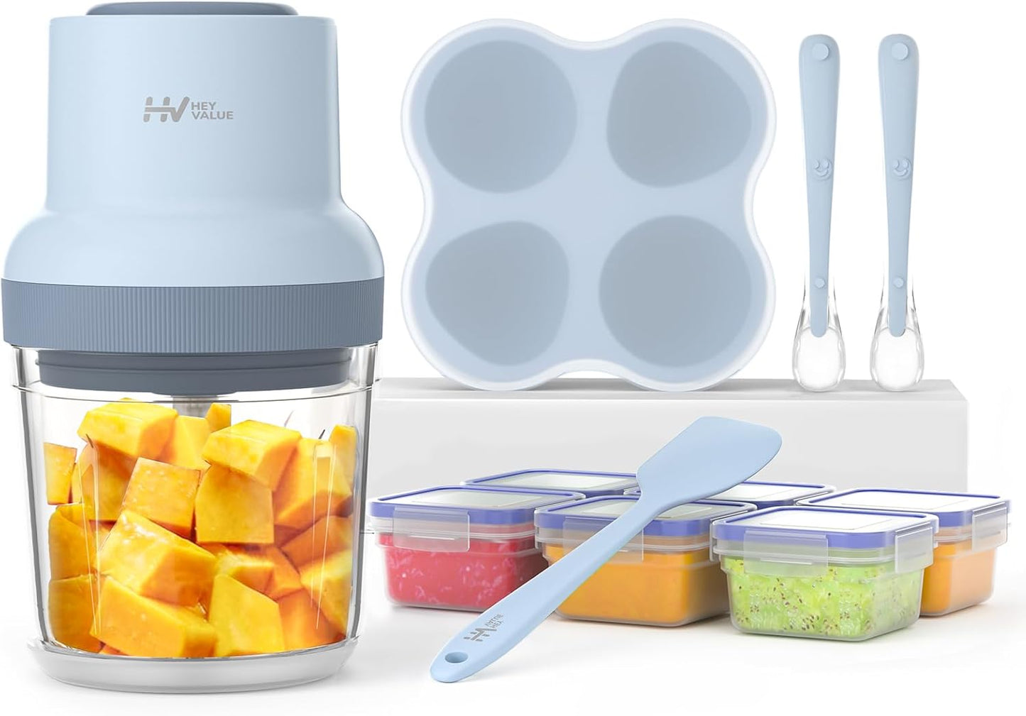 HEYVALUE 13-in-1 Baby Food Maker - Easy Homemade Meals!