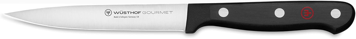 WUSTHOF Gourmet 4.5 Utility Knife for Precision Cutting Tasks