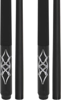 Fiberglass Graphite Composite Billiard Pool Cue Stick 58in - Durable