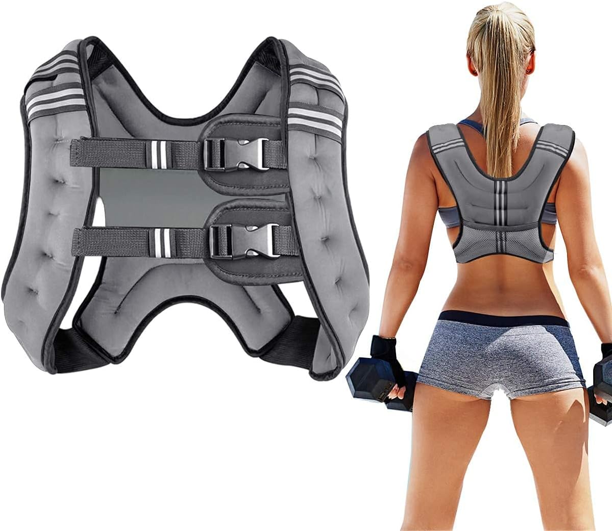 Prodigen Weighted Vest for Strength Training and Cardio Workouts