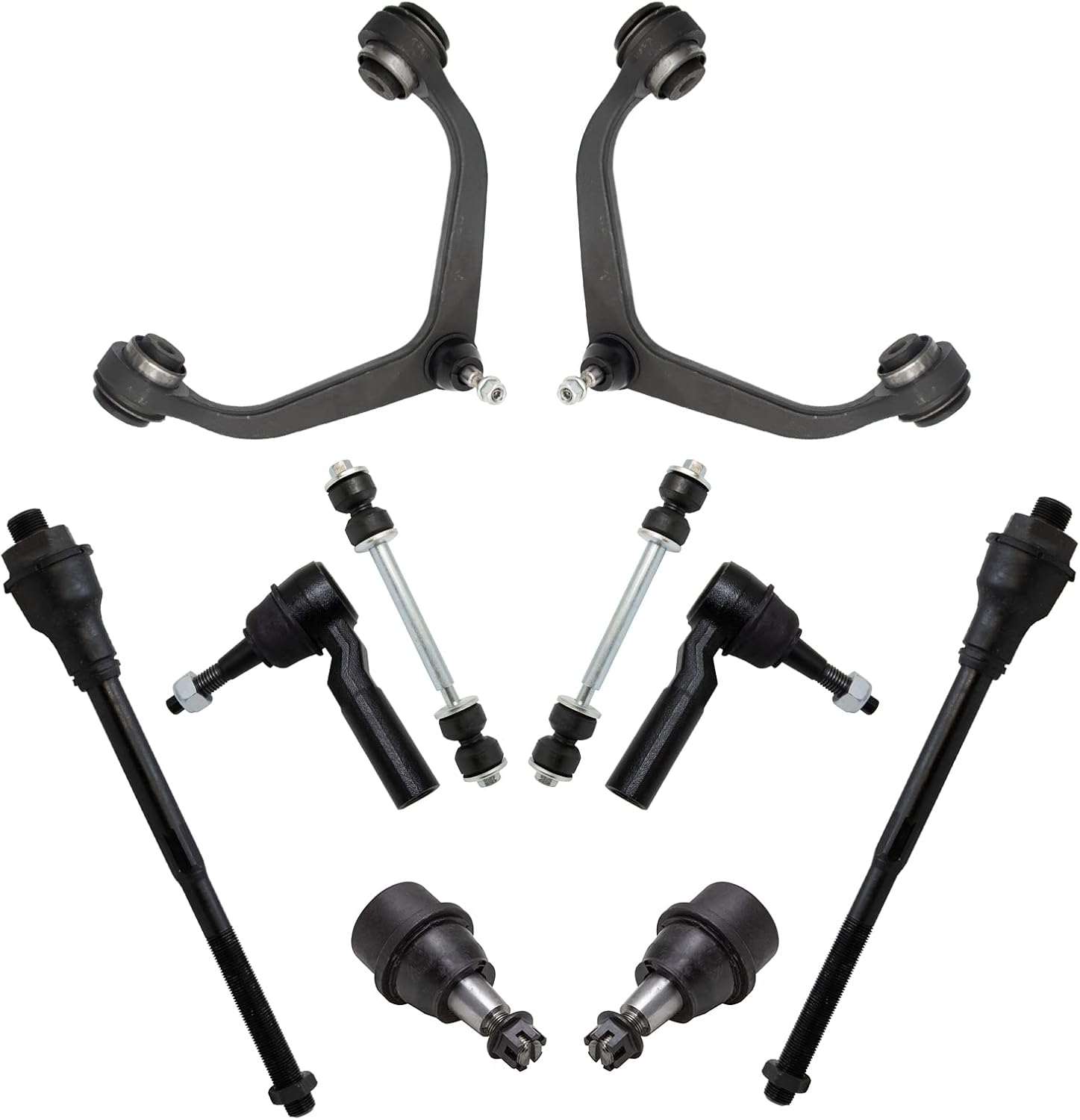 TRQ Front Steering & Suspension Kit for Chevrolet GMC Vehicles