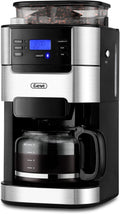 Gevi 10-Cup Coffee Maker with Grinder: Programmable & Built-in Burr Grinder