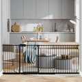 Fairy Baby Extra Wide Baby Gate 85.8-90.5 in - Sturdy Walk-Through