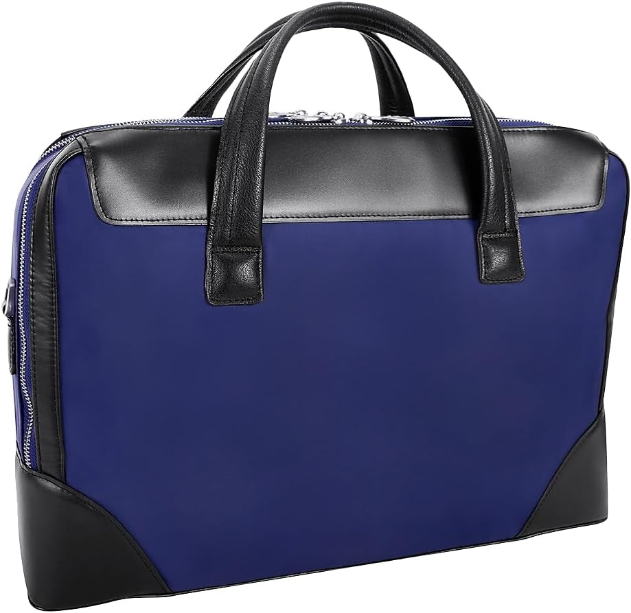 McKLEIN 17 Nylon Dual Compartment Laptop Briefcase for Professionals