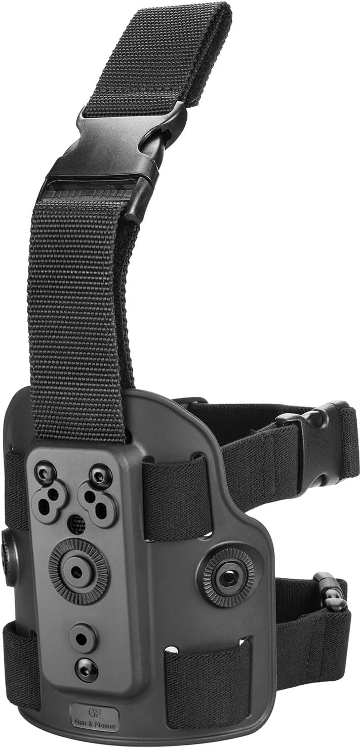 Drop Leg Platform with Adjustable Height and Thigh Straps