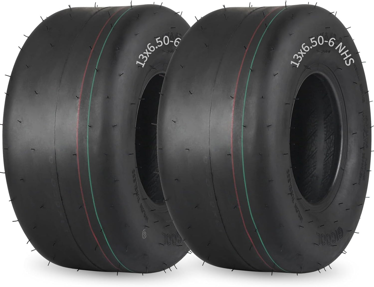 13x6.50-6 Tubeless Lawn Mower Tire for Smooth Turf Performance