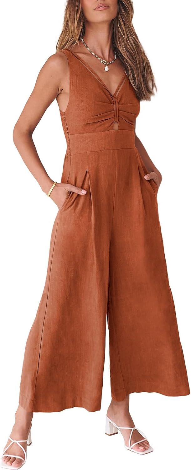 Stylish Women's Jumpsuits for Summer: Wide Leg Casual Dressy
