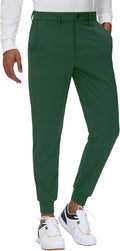 Men's Stretch Golf Joggers Pants with Belt Loops - Slim Fit Tapered 8