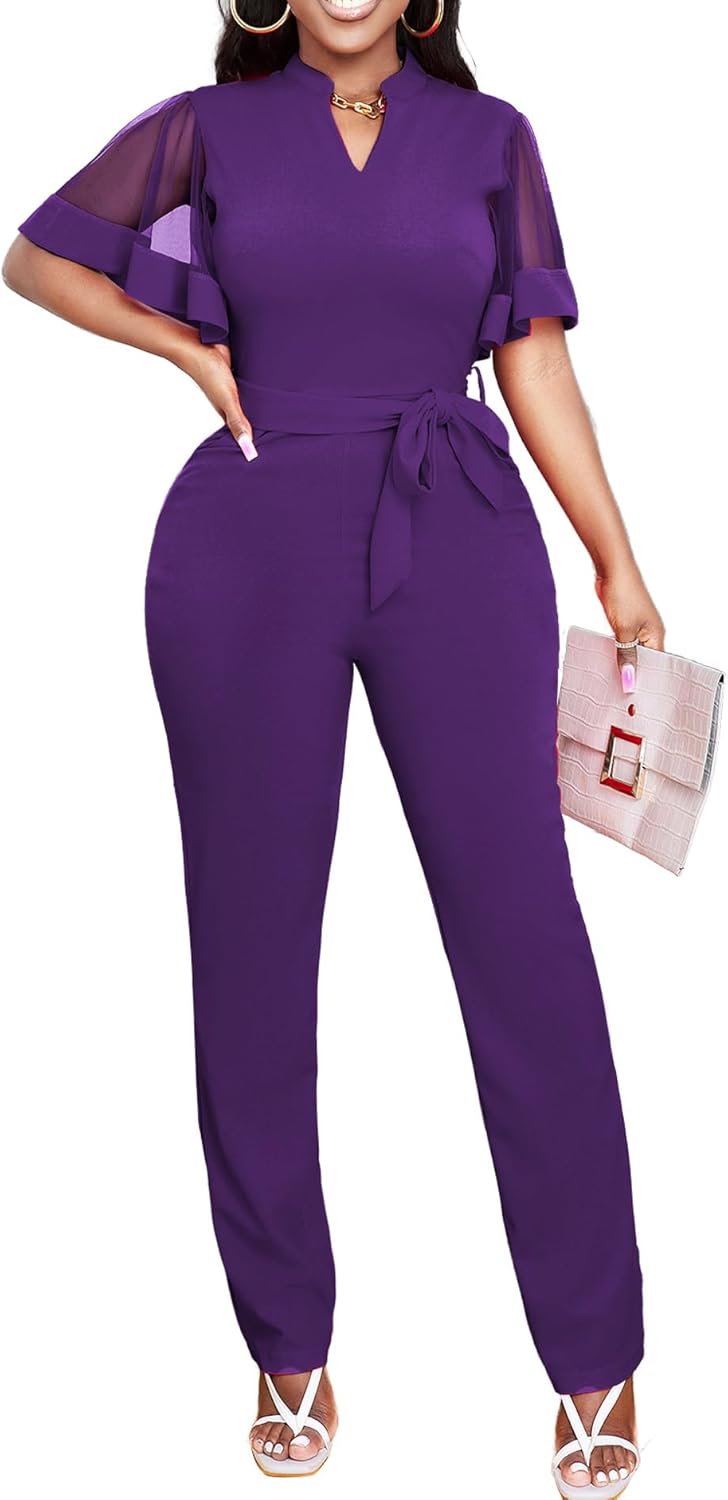 Yiershu Women's Jumpsuits Casual Dressy One Piece Outfit