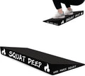 Slant Board for Weightlifting and Calf Stretching - Heel Elevated