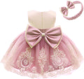 CMMCHAAH Baby Girls Lace Embroidery Dress 0-6T for Parties