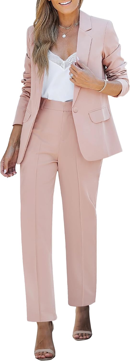 Luvamia Women's Two Piece Sets for Business Casual Outfits