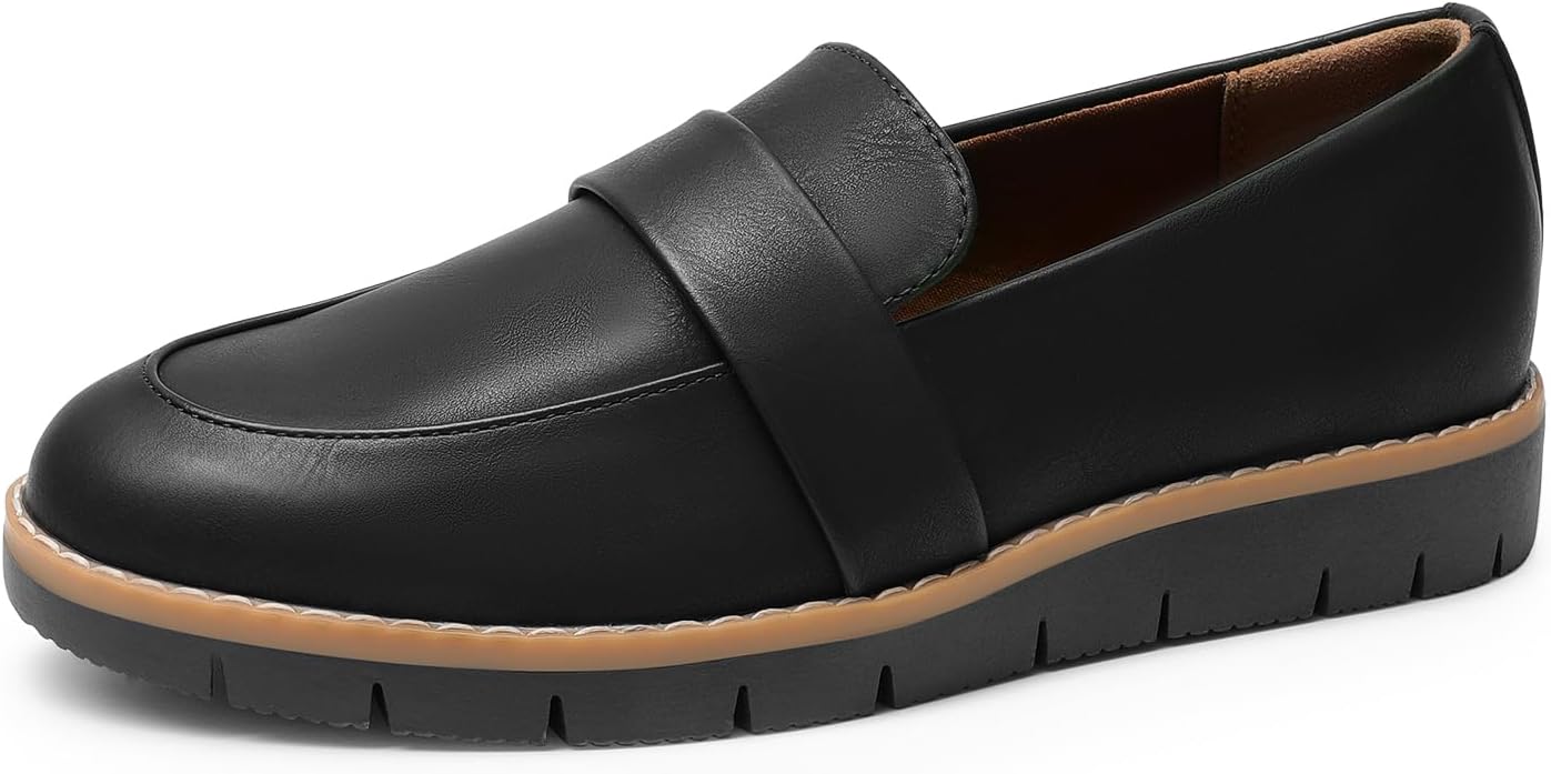 DREAM PAIRS Women's Loafers: Stylish Slip-On Business Casual Shoes