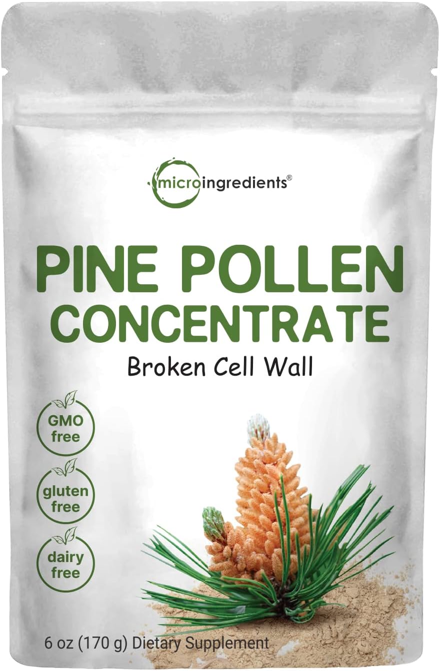 Pure Pine Pollen Powder - Immune Boost & Energy