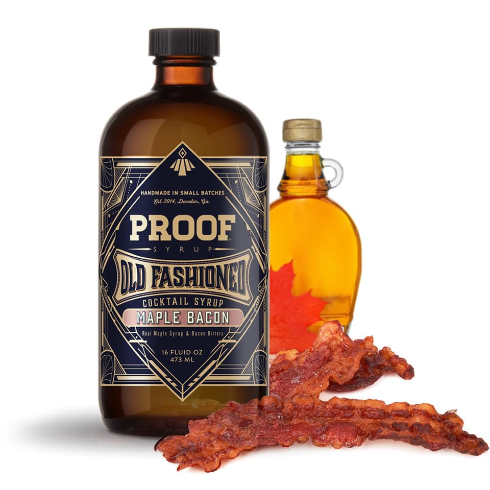 Maple Bacon Cocktail Mix 16oz Bottle by PROOF SYRUP