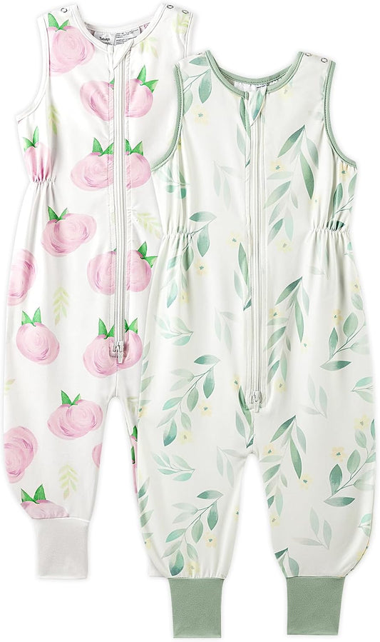 TotAha Toddler Sleep Sack with Legs for Cozy Sleep