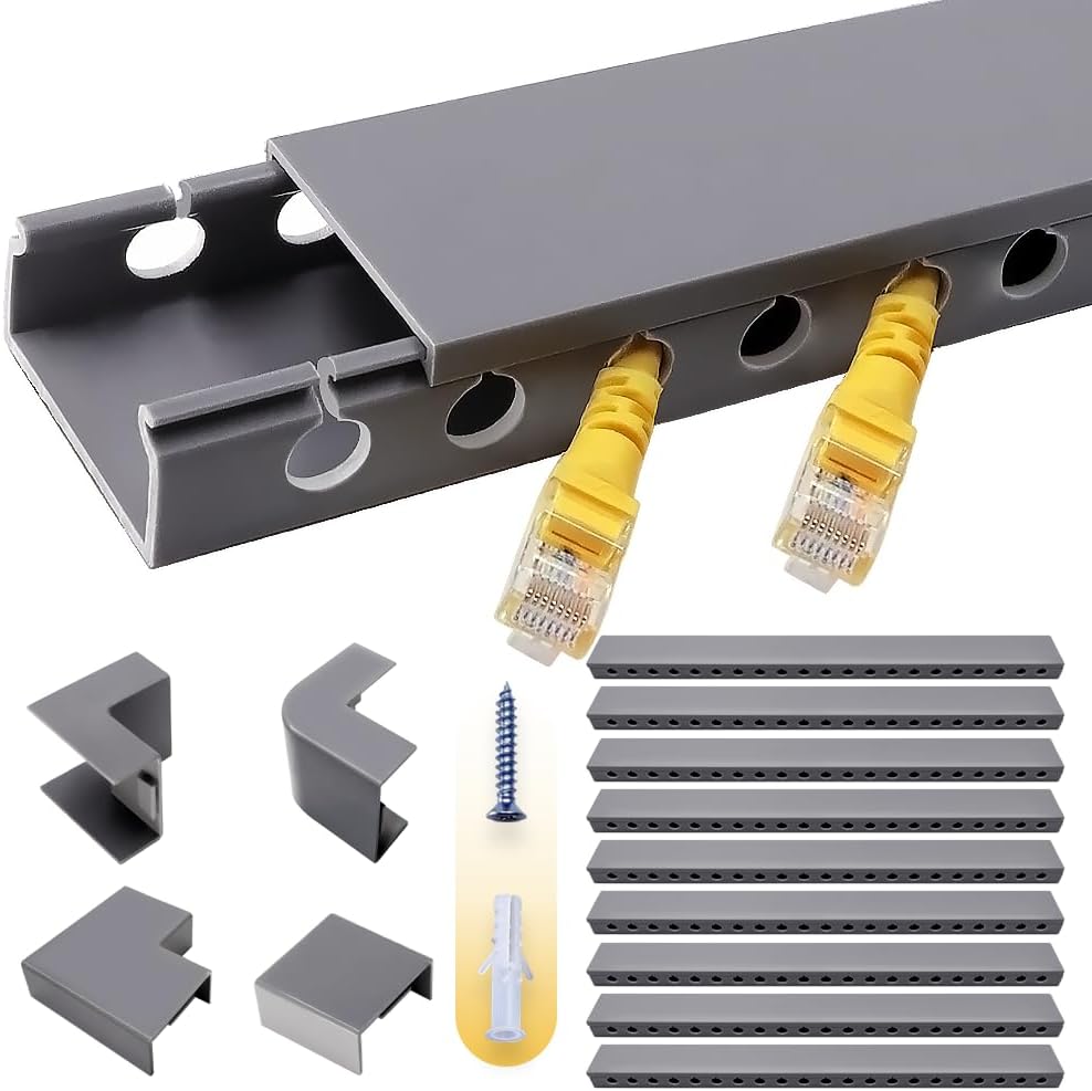 Ultimate Cable Management Kit - Snap Structure - 139 Inch