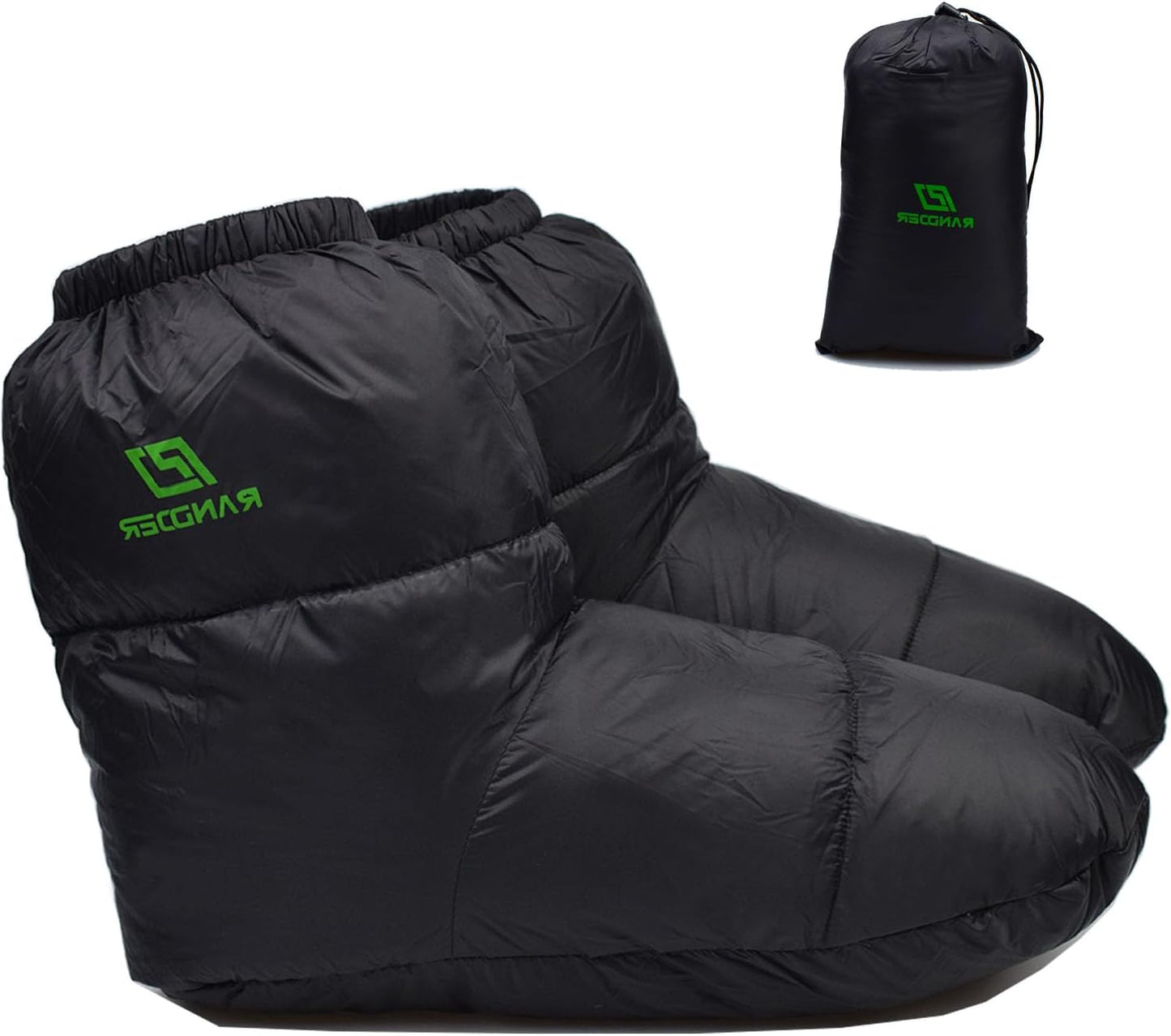 Ultralight Down Booties - Toasty Feet for Camping!