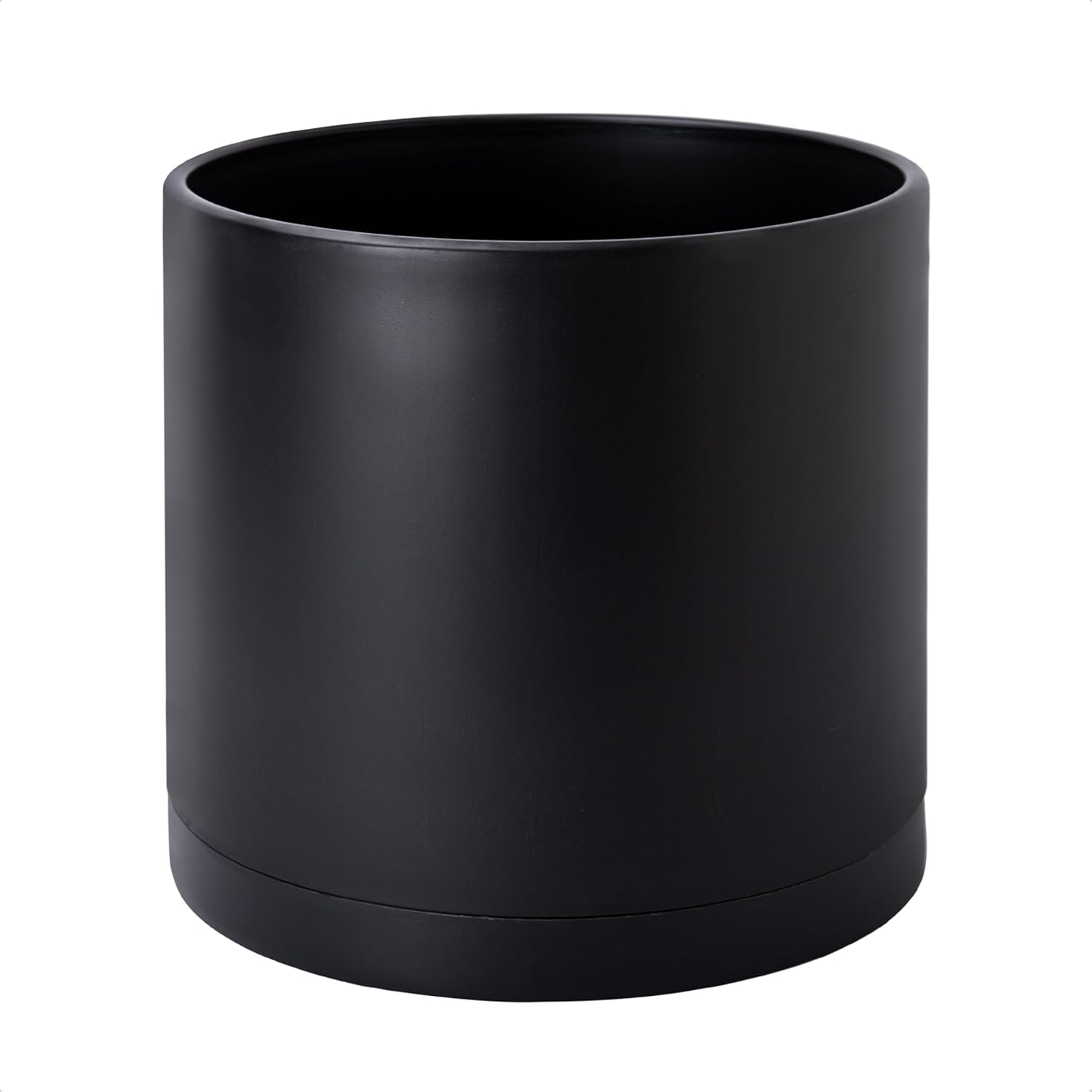 D'vine Dev 12 Inch Plastic Planter Pots with Drainage Hole