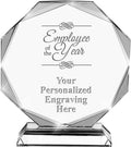 Custom Award with Engraving - Personalized 6.75ft Crystal