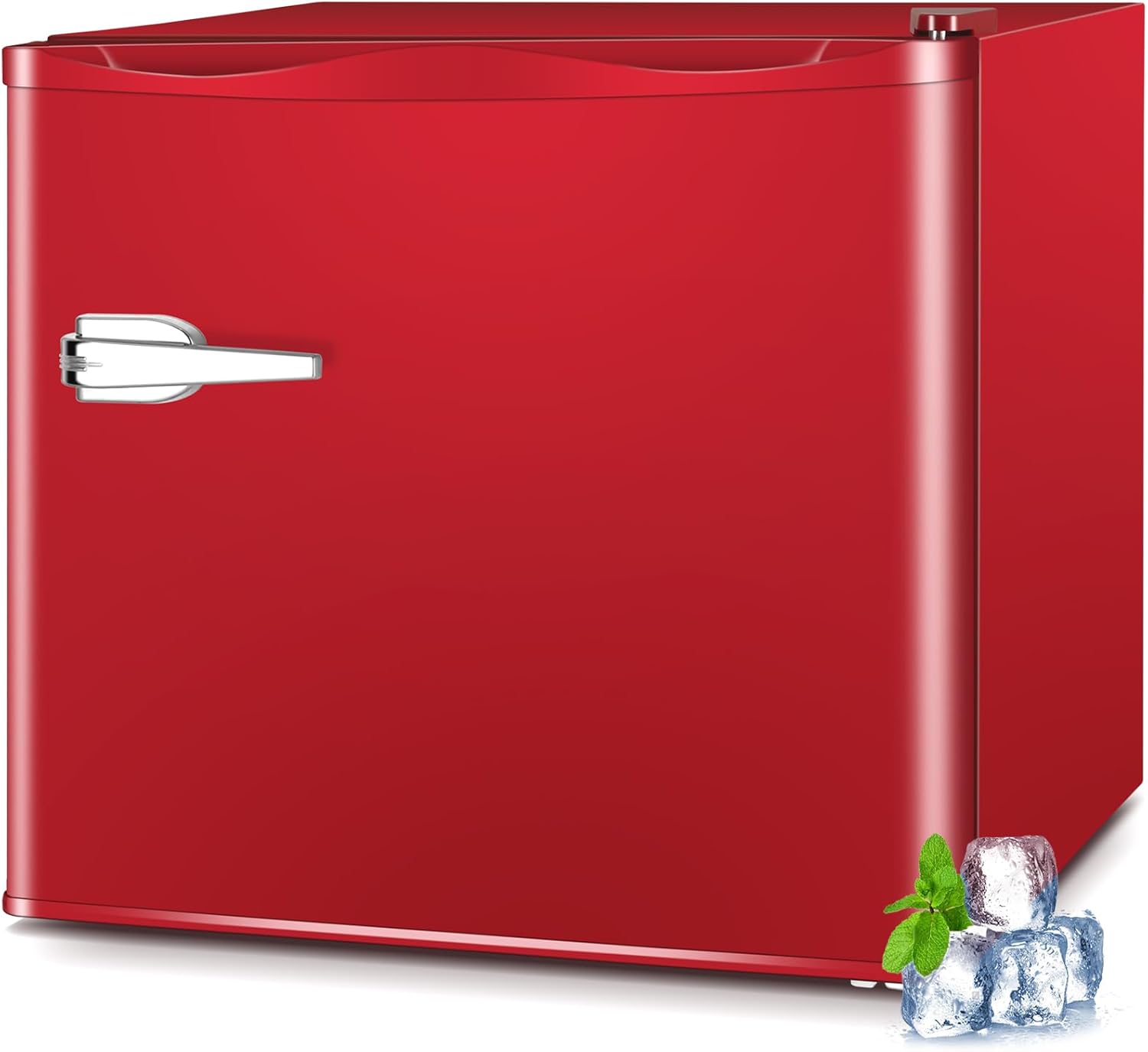 Mini Freezer 1.2Cu.ft Small Upright Freezer for Home Office