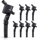 Curved Boot Ignition Coil Set for Ford 4.6L 5.4L V8 - Reliable
