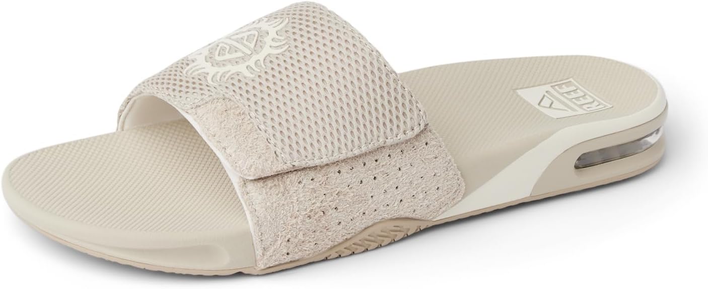 REEF Fanning Slide Men's Sandal with Bottle Opener and Comfort