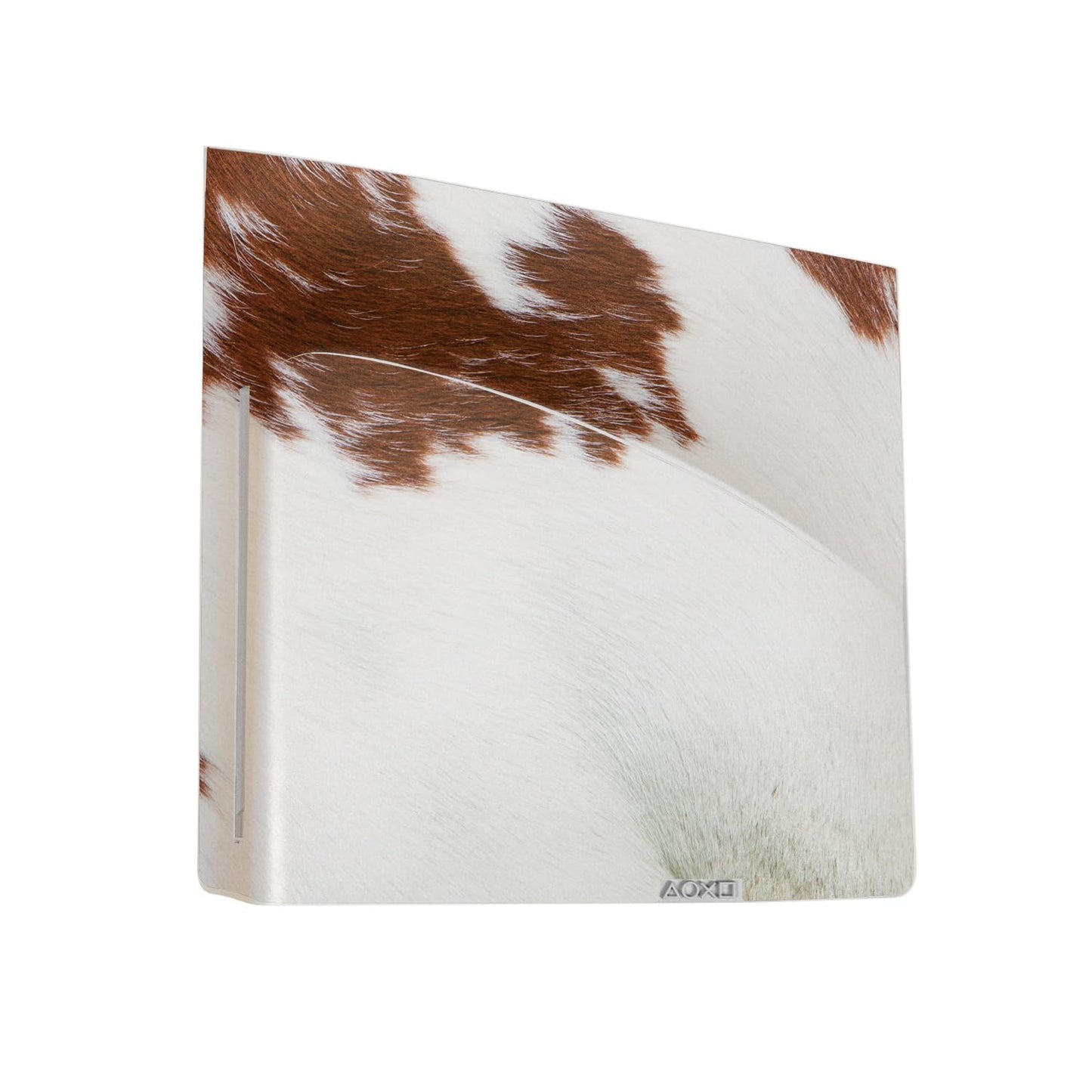 PS5 Digital Console Vinyl Wrap - Easy Apply Cow Hide Design
