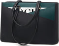 Laptop Bag for Women 15.6 in Tote - Waterproof Leather Work Briefcase
