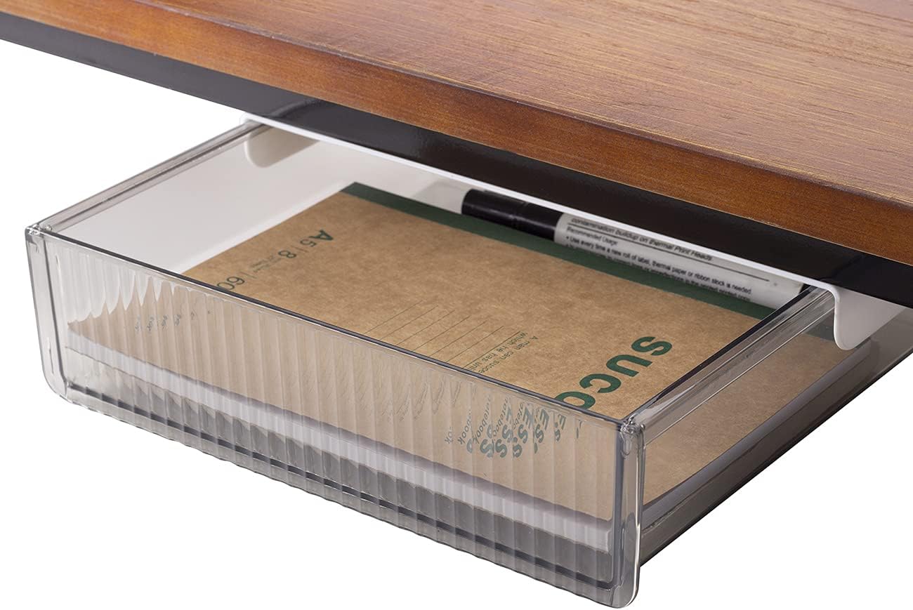 Under Desk Drawer: Organize with ease!