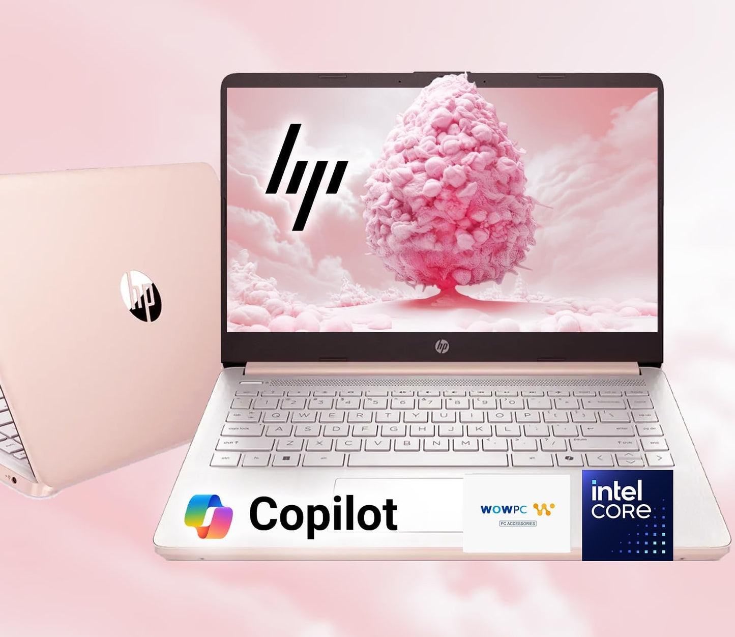 HP 14 Ultrabook with Microsoft 365 and AI Productivity Tools
