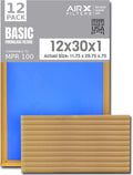 12x30x1 Air Filter Comparable to MPR 100 - 12 Pack