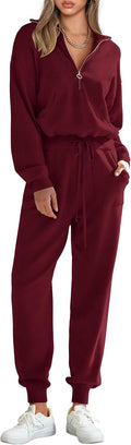 PRETTYGARDEN Women's 2 Piece Sweater Tracksuit - Cozy Everyday Set