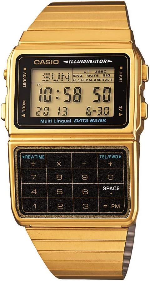 Casio Databank Watch - Memory Calculator for Easy Tracking