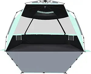 SEBOR Beach Tent Deluxe XL Pop-up Sun Shelter for 4-6 People