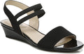 LifeStride Yolo Wedge Sandal - Comfortable Slip-On Wedge for Work