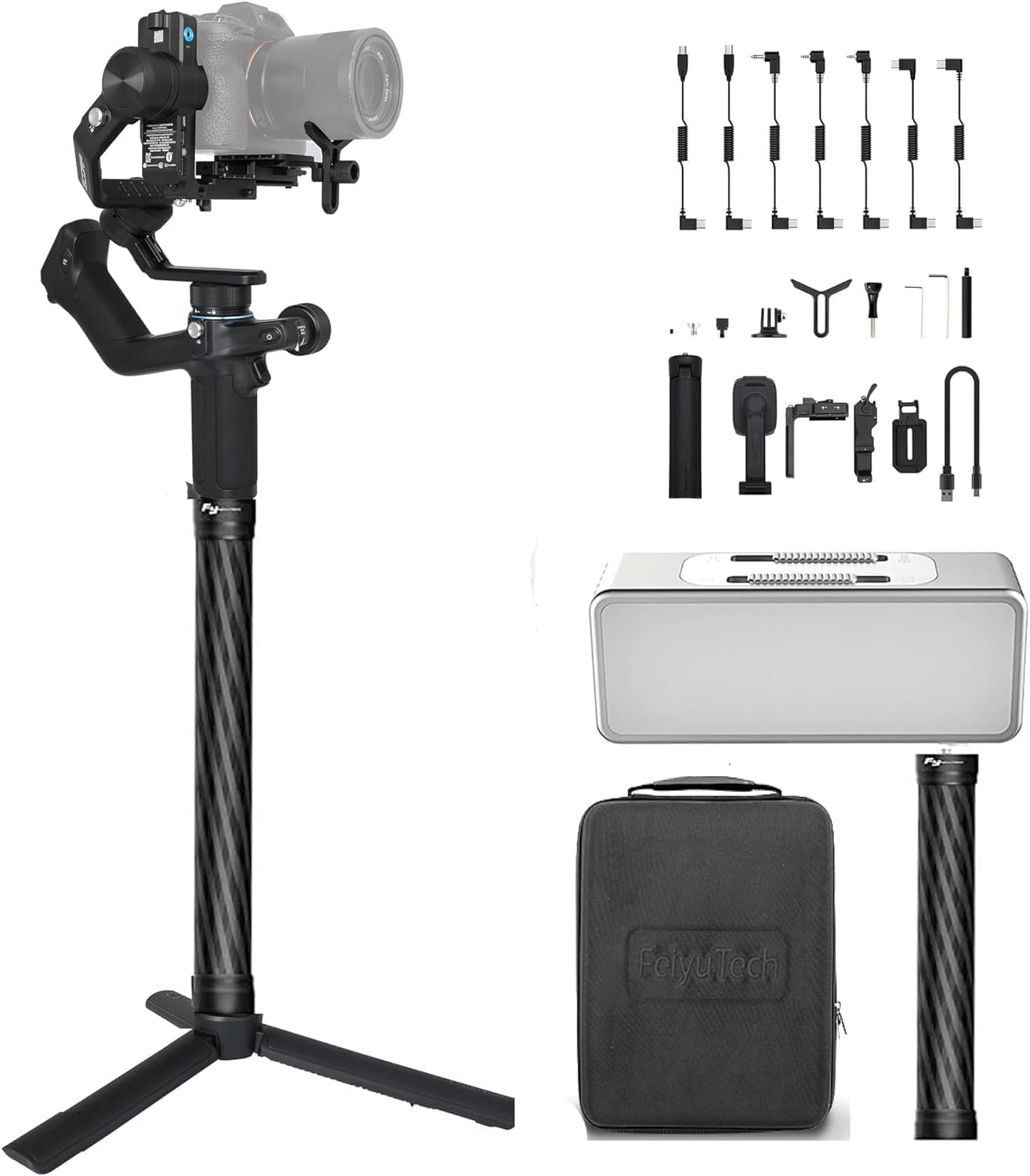 FeiyuTech SCORP-Mini 2 KIT: AI Tracking & Fill Light!