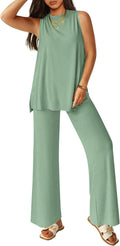 PRETTYGARDEN Women's 2 Piece Lounge Set - Lightweight (Style YSVW)