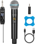 Depusheng Wireless Microphone Dual Handheld Cordless Mic System