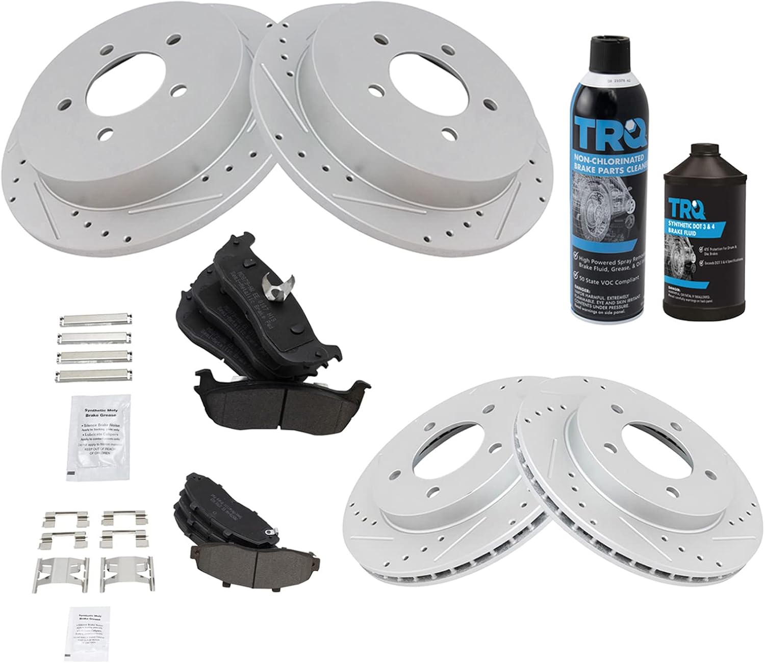Performance Brake Pad & Rotor Kit for 1997-2004 Ford F-150