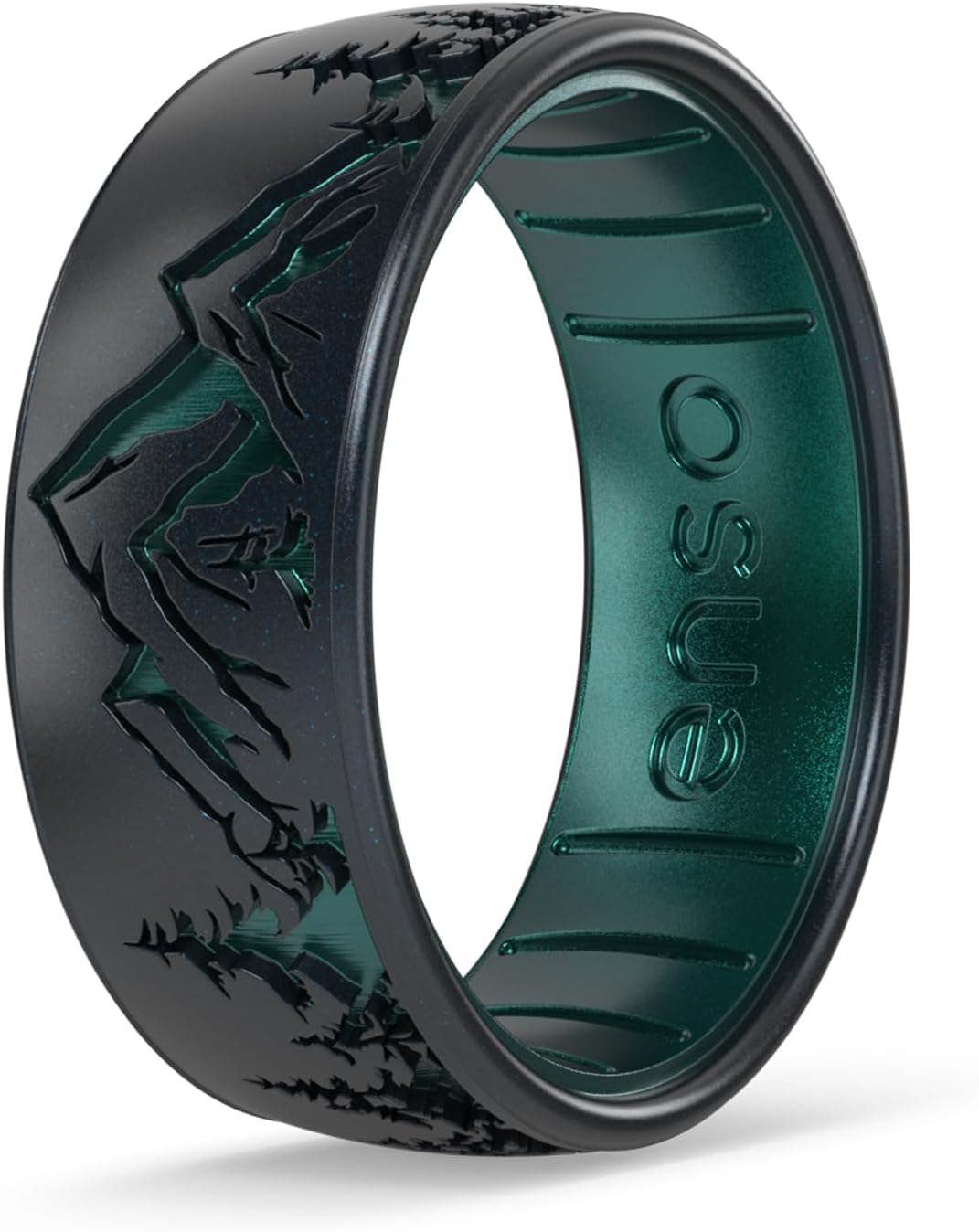 Etched Classic Silicone Rings for Comfort and Flexibility