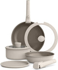 bella 8 Piece Cookware Set - EverGood Ceramic Nonstick