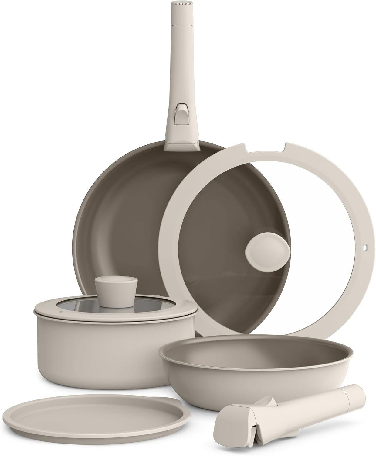 Bella 8 Piece Cookware Set with EverGood Nonstick Coating