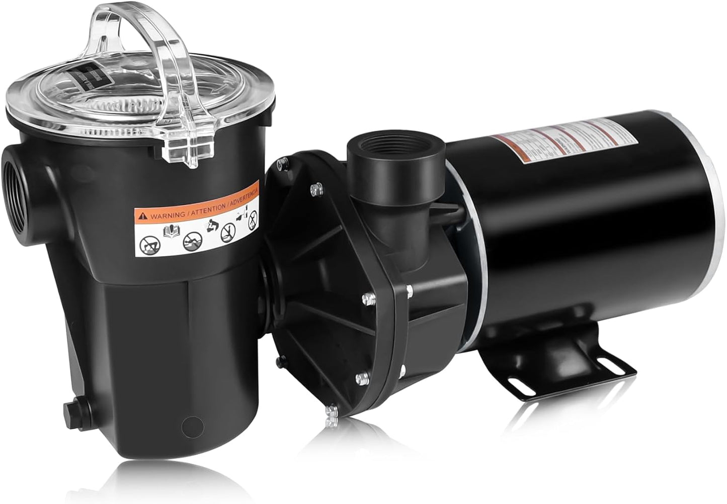 1.5 HP Swimming Pool Pump for Above Ground Pools by FOREBEN