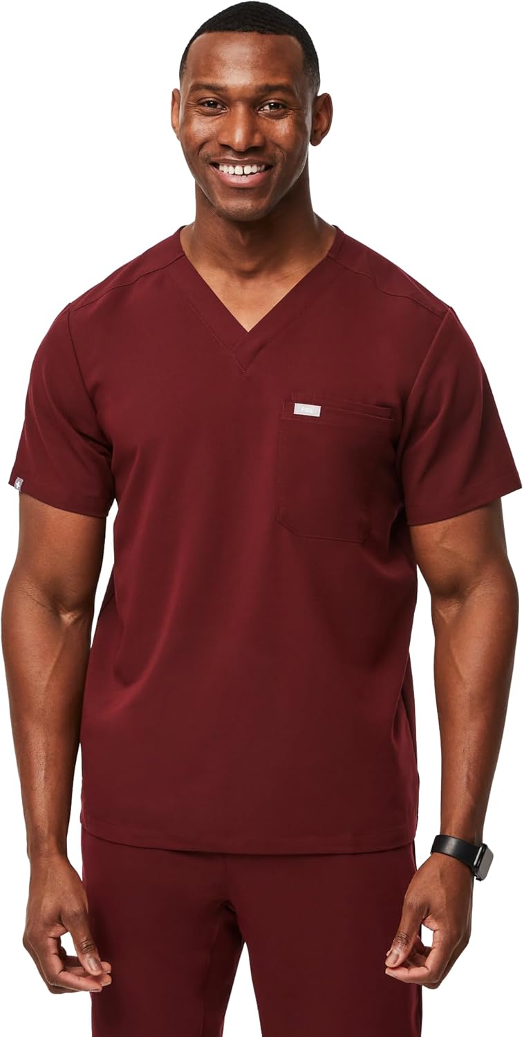 FIGS Leon Scrub Top for Men - Stylish, Comfortable, Functional