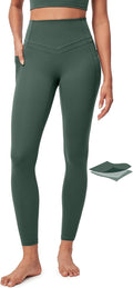 IUGA Compression Leggings with Pockets - High Waist Tummy Control Yoga