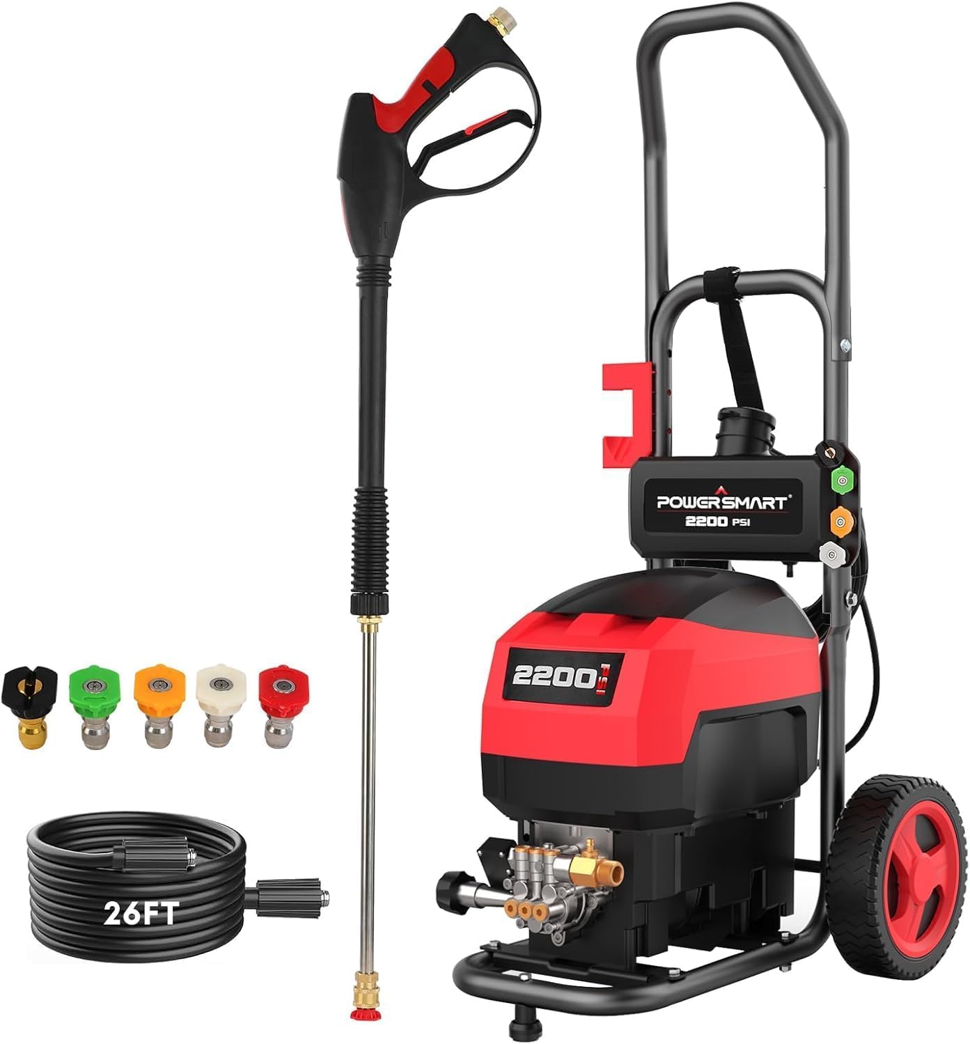 PowerSmart Electric Pressure Washer - Cleaner & Faster with 4000PSI Power!
